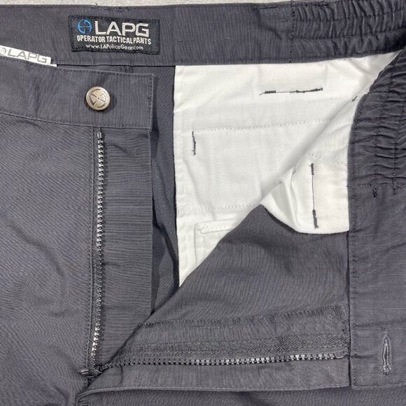 LAPG Operator Tactical Pants Cargo 40x30 Gray‎ Ripstop Men - Picture 2 of 9